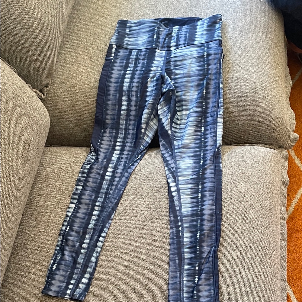 Prana Blue Tie-Dye Women’s Leggings